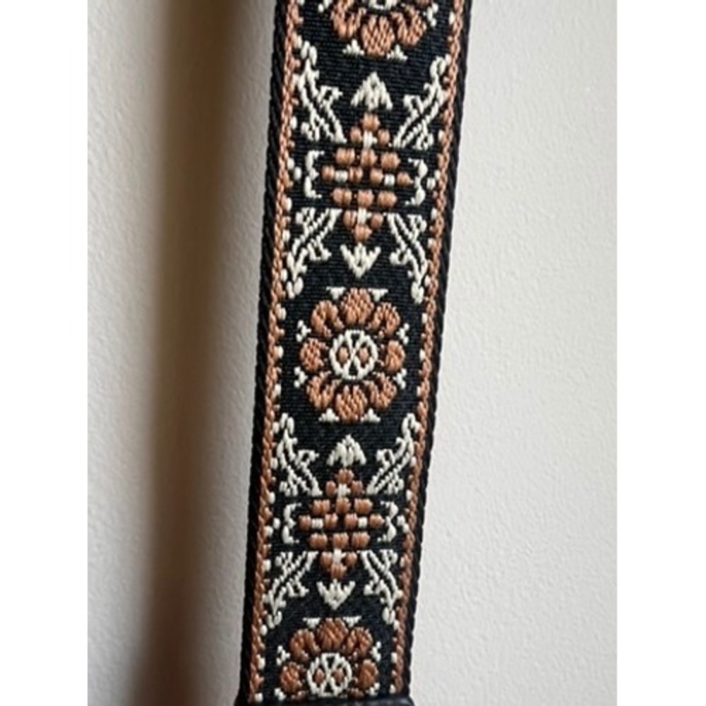 Bostanten Brown Vegan Leather Crossbody Bag Guitar Strap BSB10224 NEW - Picture 5 of 16